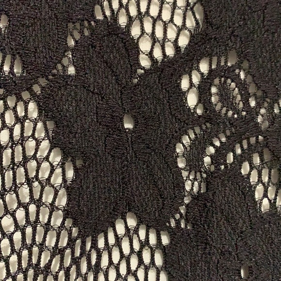 Tiana B. Black Lace Knit Dress - Picture 15 of 16